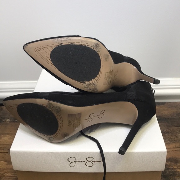 Black Jessica Simpson heels - Picture 4 of 4